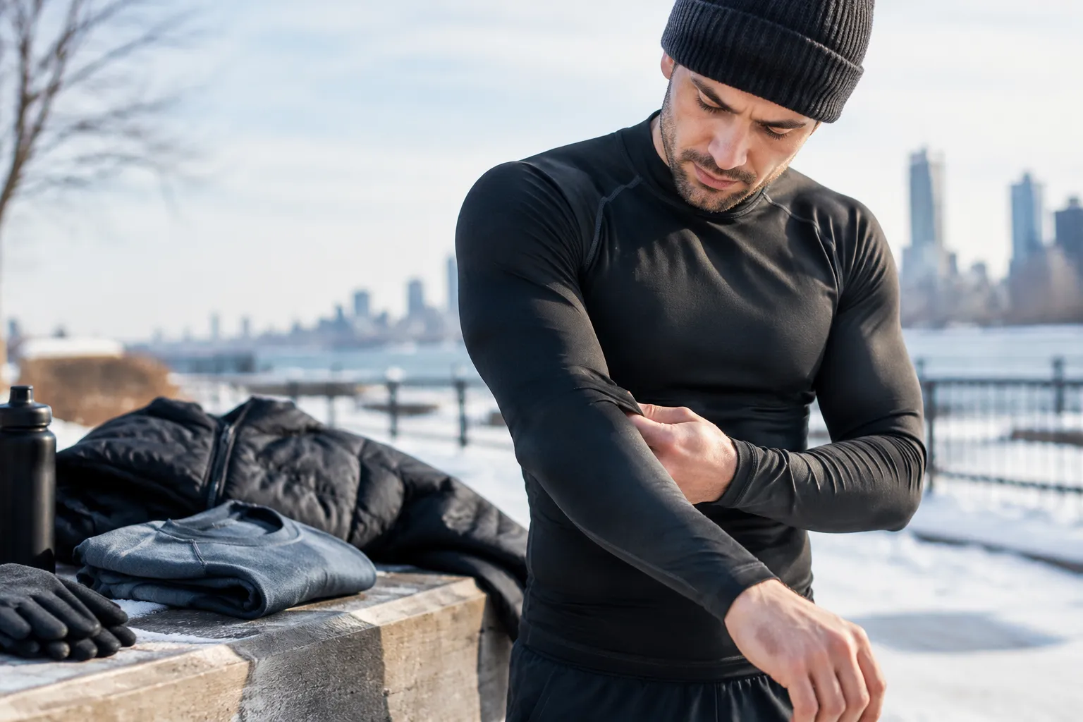 Best Compression Base Layers Under Street Clothes in Cold Weather