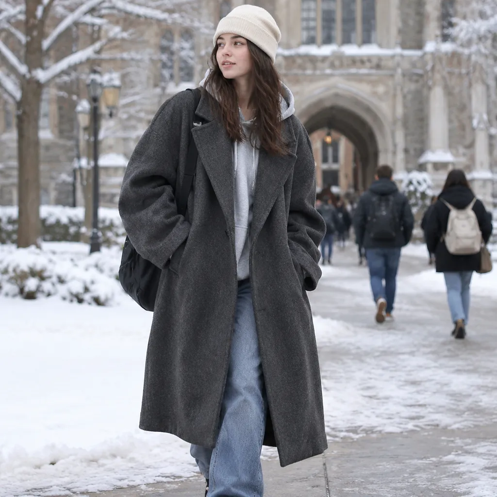 Best Oversized Coats for Streetwear Winters on Campus