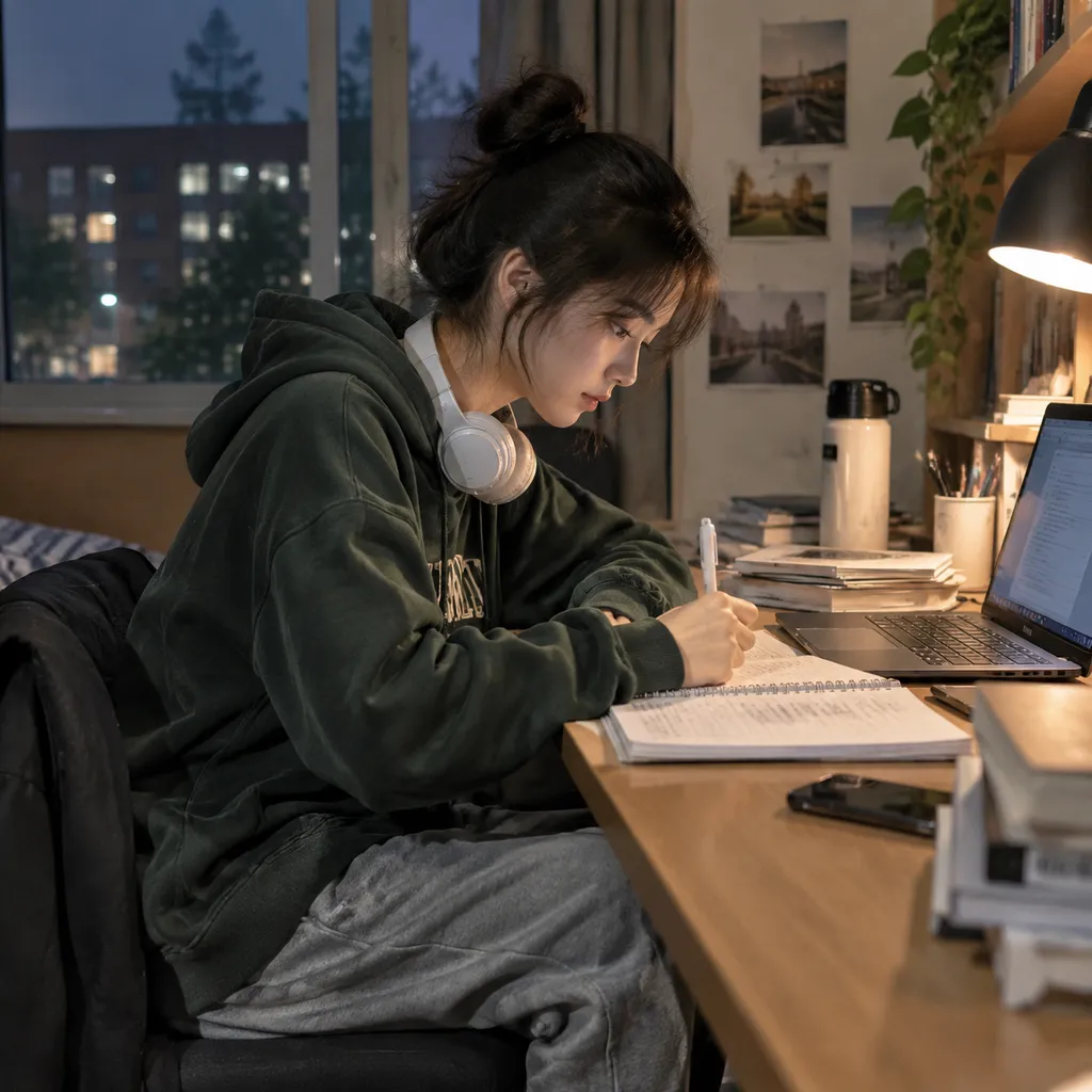 Campus Streetwear Outfits for Late-Night Study Sessions