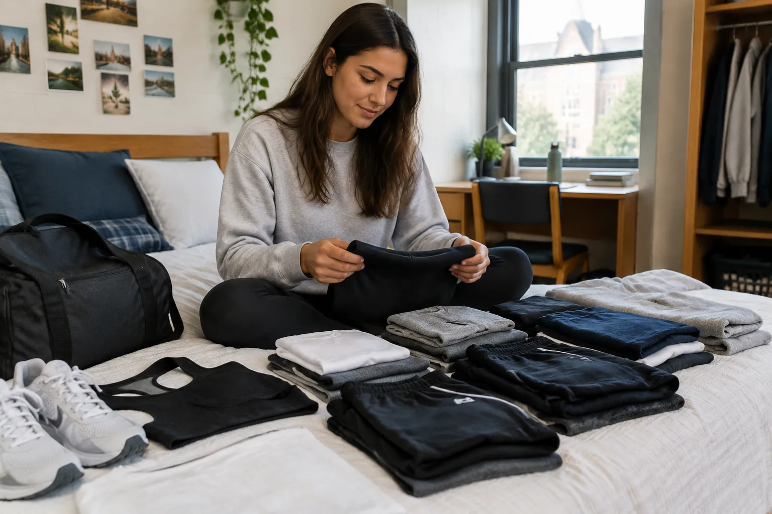 How to Build a Sports-Style Capsule Wardrobe on Campus