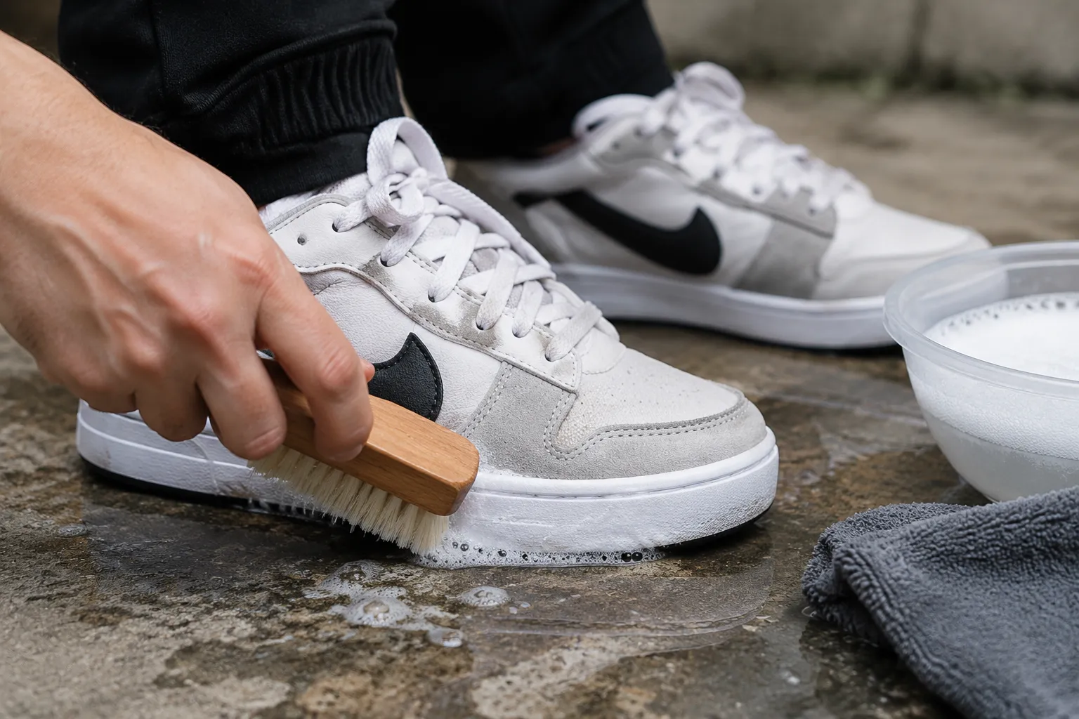 How to Clean White Rubber Midsoles Without Ruining the Upper