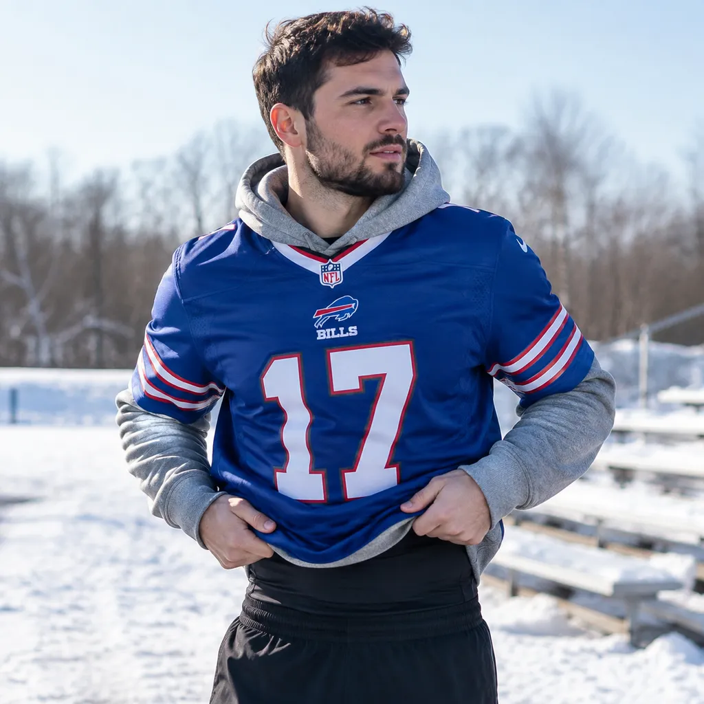 How to Layer Football Jerseys in Cold Weather
