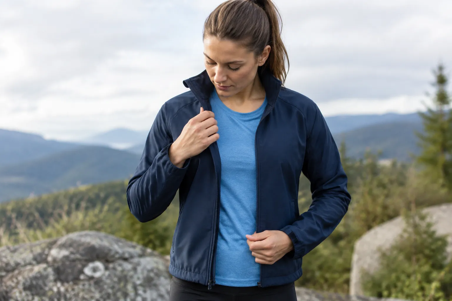 How to Layer Zip Jackets Over Sports Tees Without Bulk
