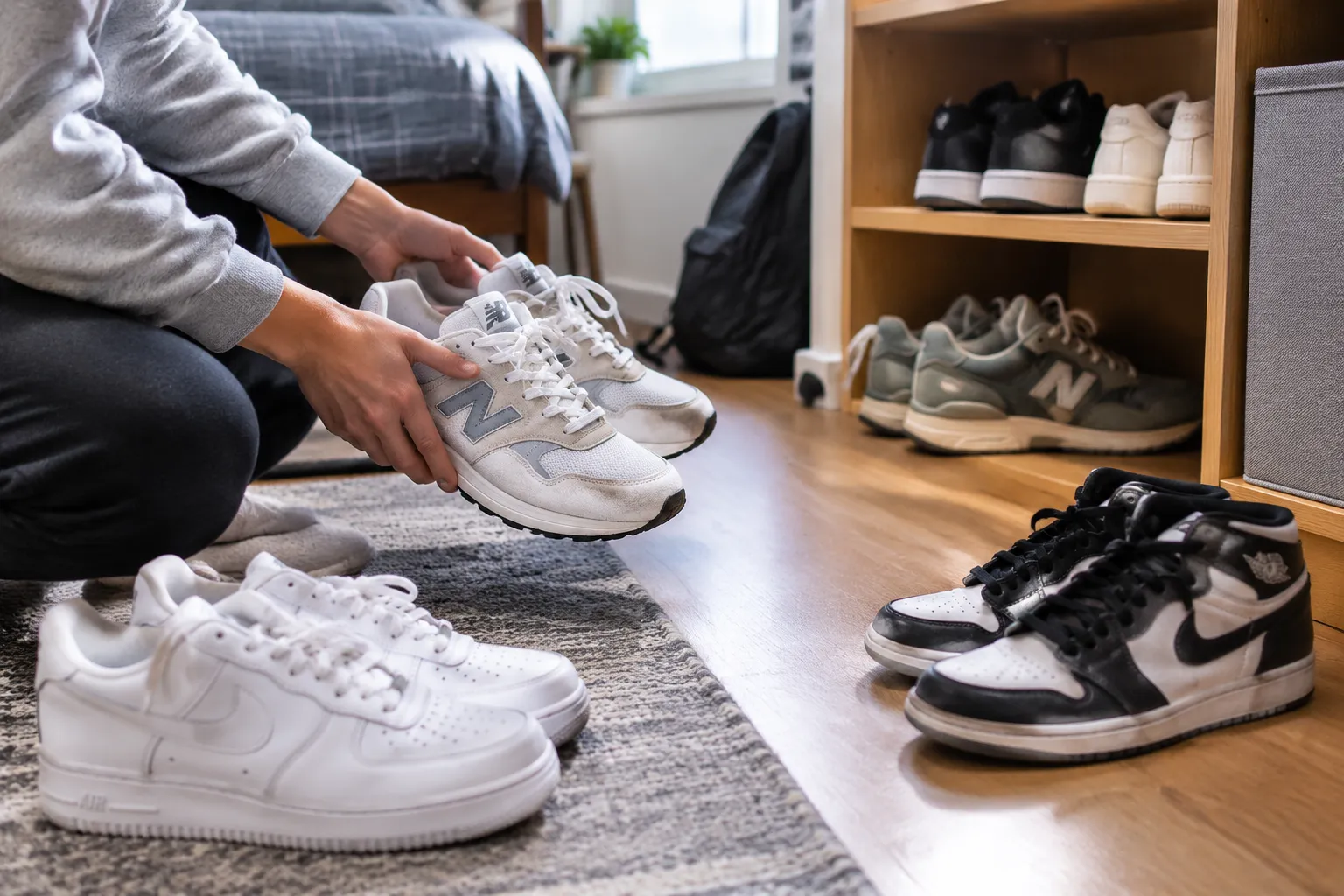 How to Rotate Sneakers So Your Favorites Last All Semester
