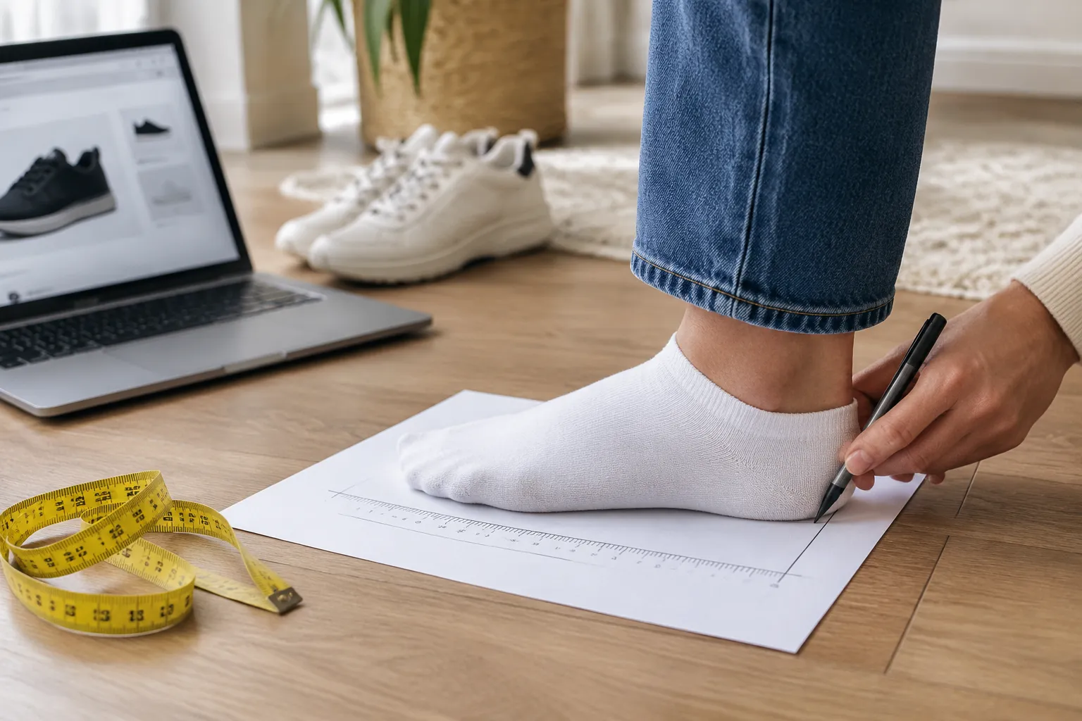 How to Size Sneakers Correctly When You Shop Online