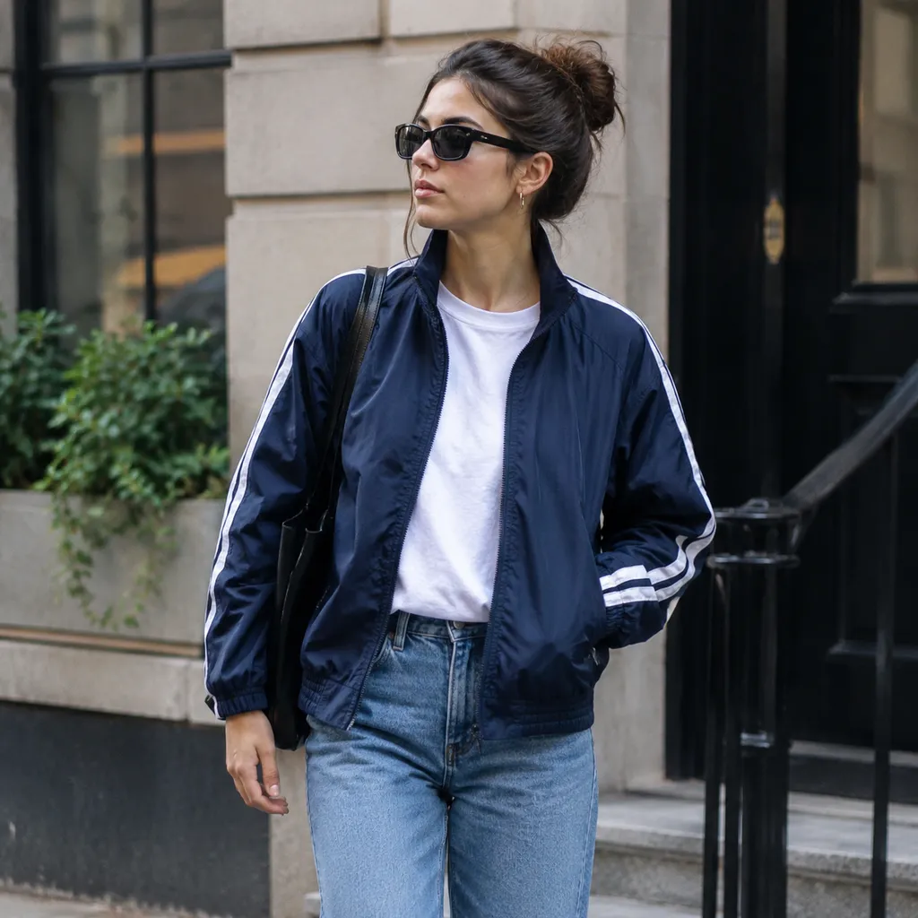 How to Style Track Jackets as Everyday Outerwear