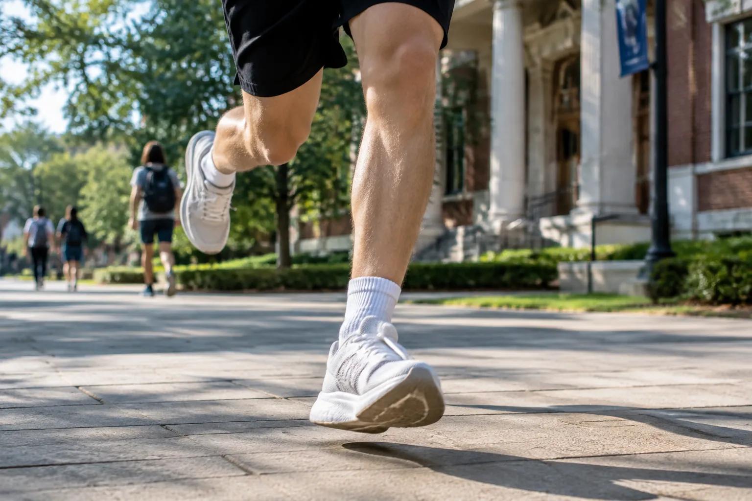 Lightweight Sneakers Built for Between-Class Dashes Across Campus