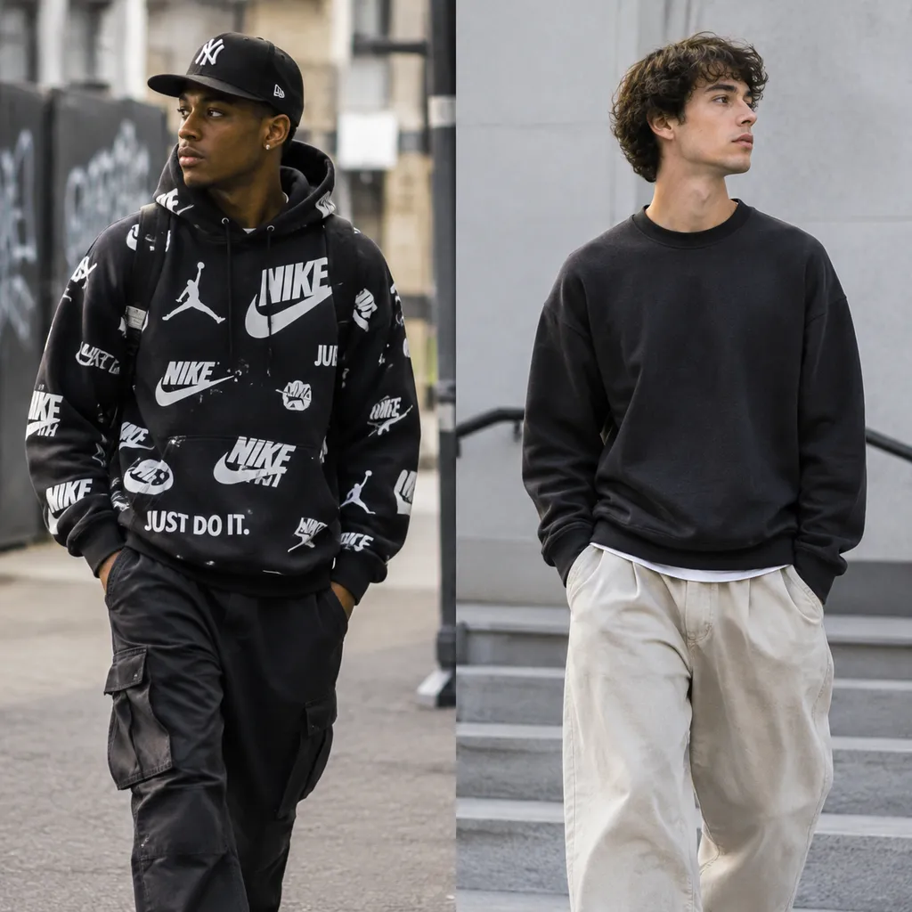 Logo-Heavy vs Quiet Streetwear: Which Direction Fits You