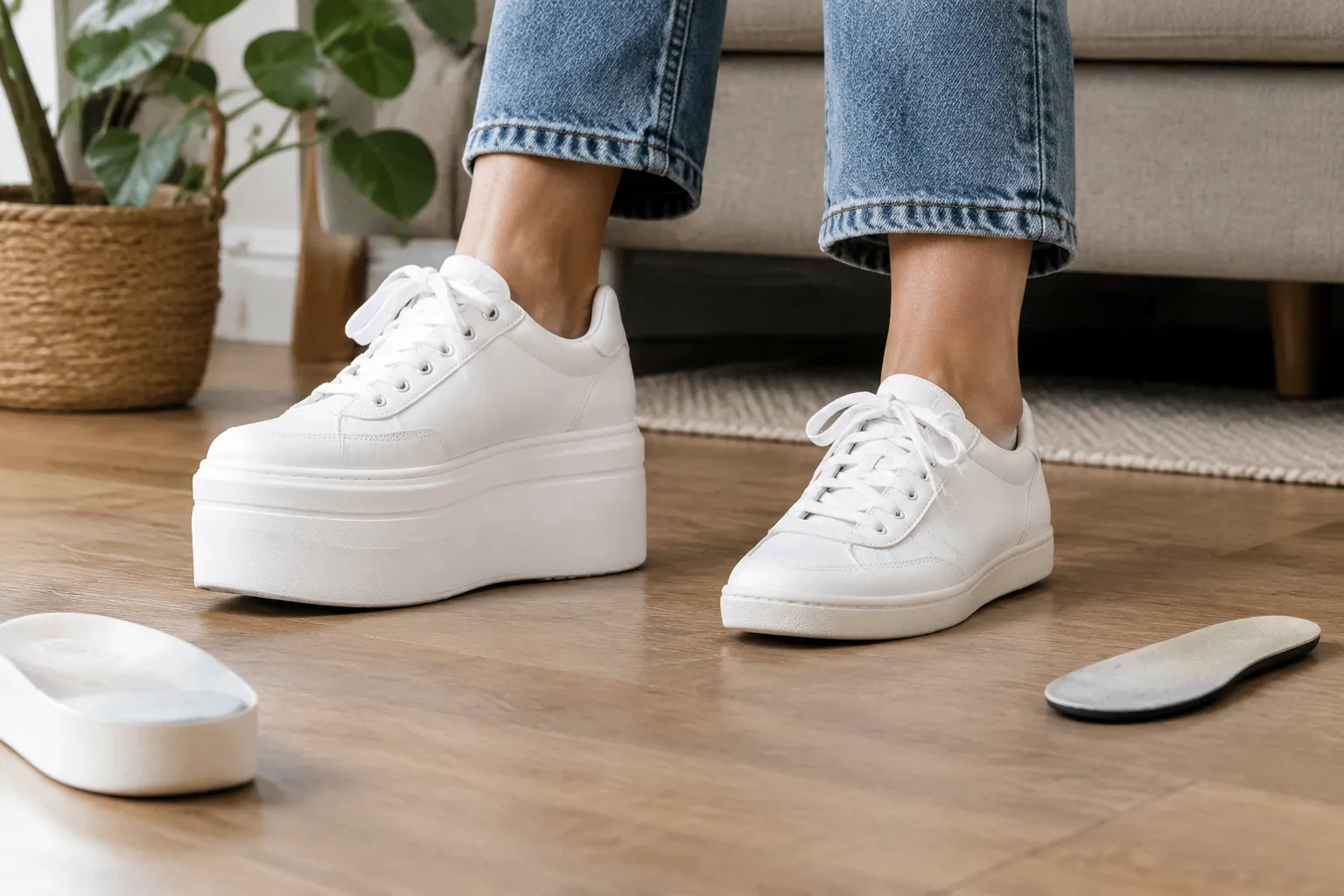 Platform Sneakers vs Flat Trainers: Comfort Trade-Offs Explained
