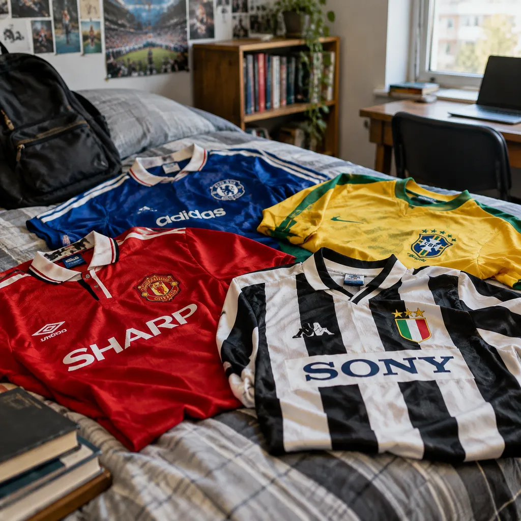 Retro Football Shirts Worth Collecting on a Student Budget
