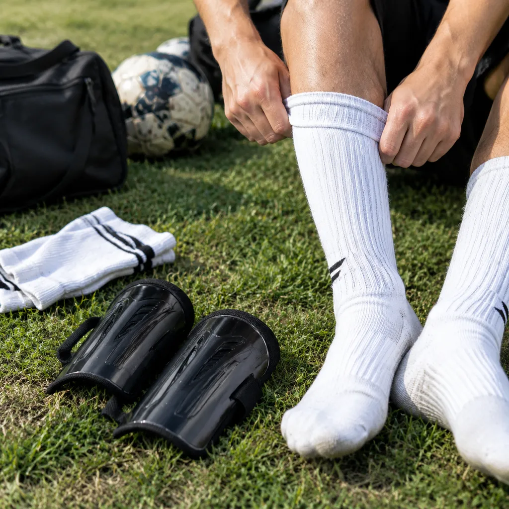 Socks and Shin Pads Essentials Beginners Forget