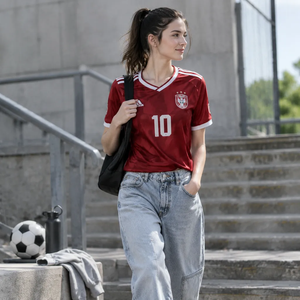 Women's Football Kits Styling Ideas for Everyday Looks